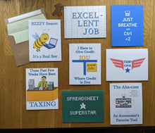 Load image into Gallery viewer, Accountant Encouragement Greeting Card 8-Pack