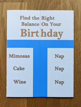 Load image into Gallery viewer, T-Account Birthday Card for Accountants