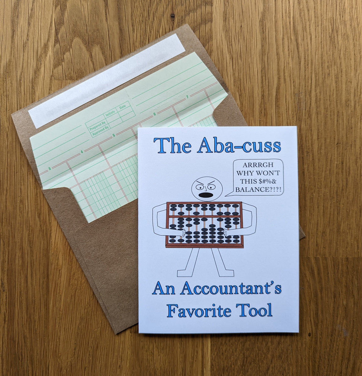 Accountant Encouragement Greeting Card 8-Pack – RuBook Creative