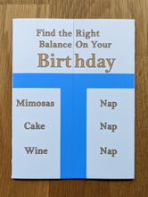 Load image into Gallery viewer, T-Account Birthday Card for Accountants
