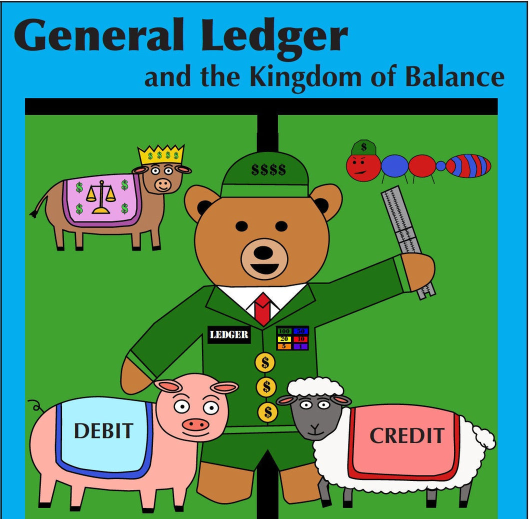 General Ledger and the Kingdom of Balance Accounting Children's eBook